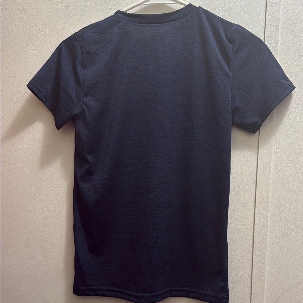 Layer 8 Blue Short Sleeve Boy's - Picture 2 of 4